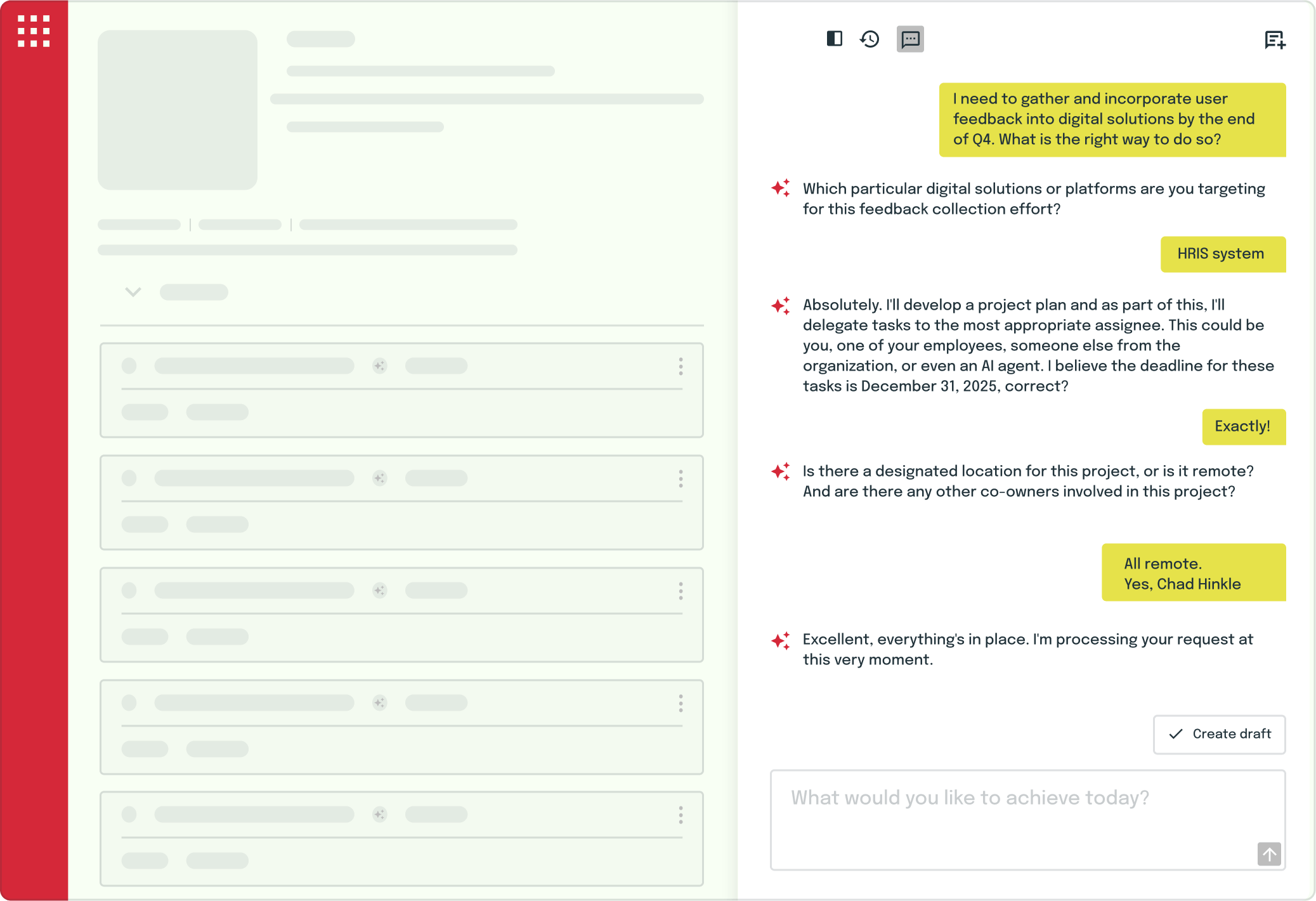 Collaborative Work Planning 1