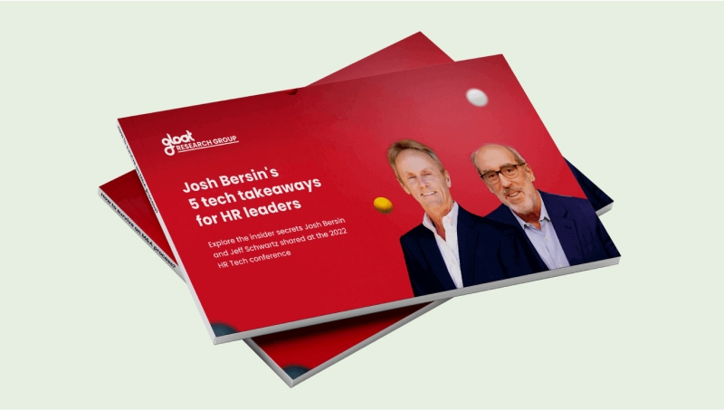 Josh Bersins 5 tech takeaways for HR leaders 1