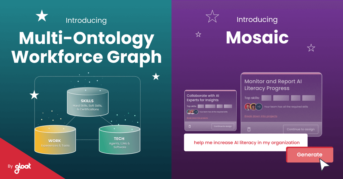 Gloat Unveils Mosaic and Major Workforce Graph Enhancements to Power Work Orchestration Between People And AI 