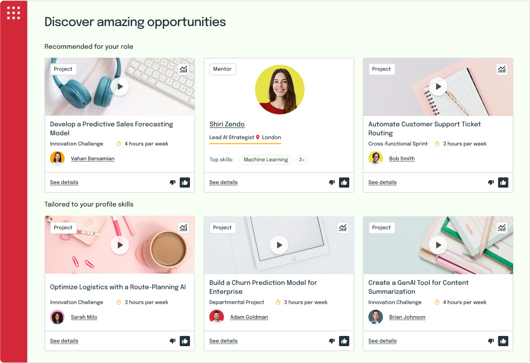 On the Job Innovation Challenges